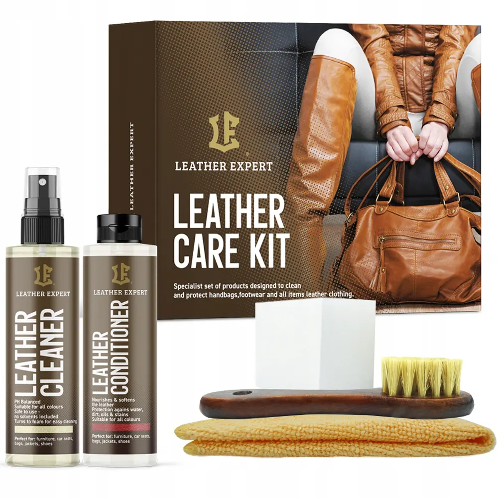 LEATHER EXPERT LEATHER HANDBAG CARE KIT 100+100 ML