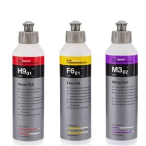 Koch Chemie 3-etapų poliravimo pastų rinkinys