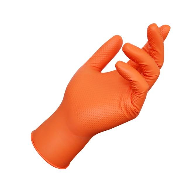 Nilex vienkartinės nitrilinės pirštinės be pudros 50 vnt. - Image 2